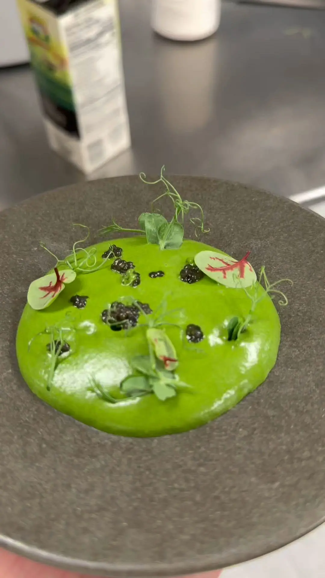 creation thumb for Spinach Foam/Espuma