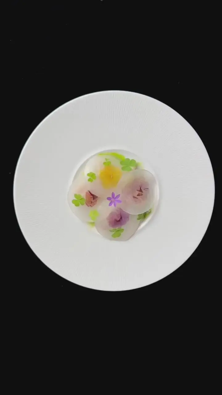 creation thumb for Yuka's open ravioli with shrimp