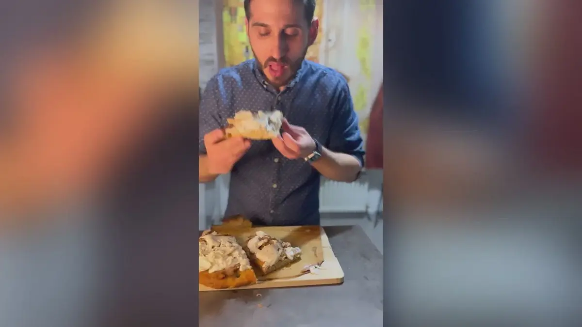 creation thumb for Burrata e porchetta infornata