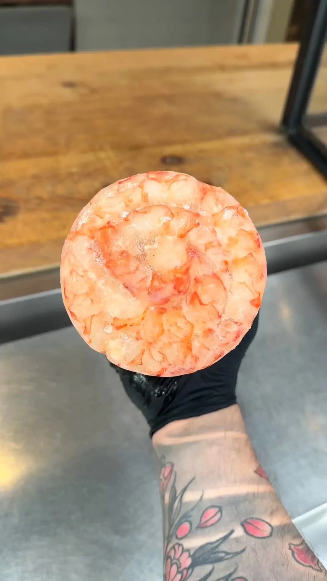 creation thumb for Red Shrimp Carpaccio 🍤