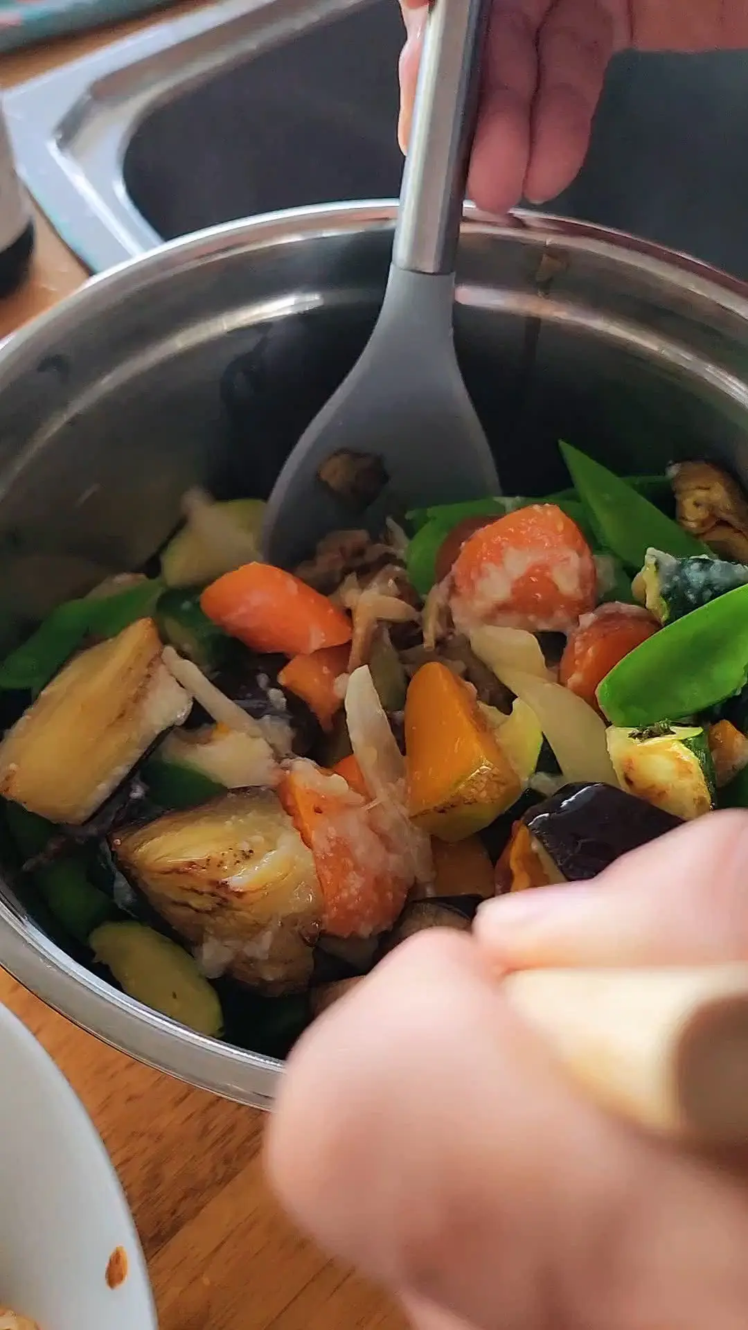 creation thumb for Verdure al shio koji all'aglio