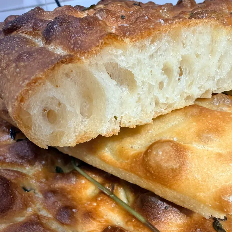 creation thumb for Focaccia e maggiorana 