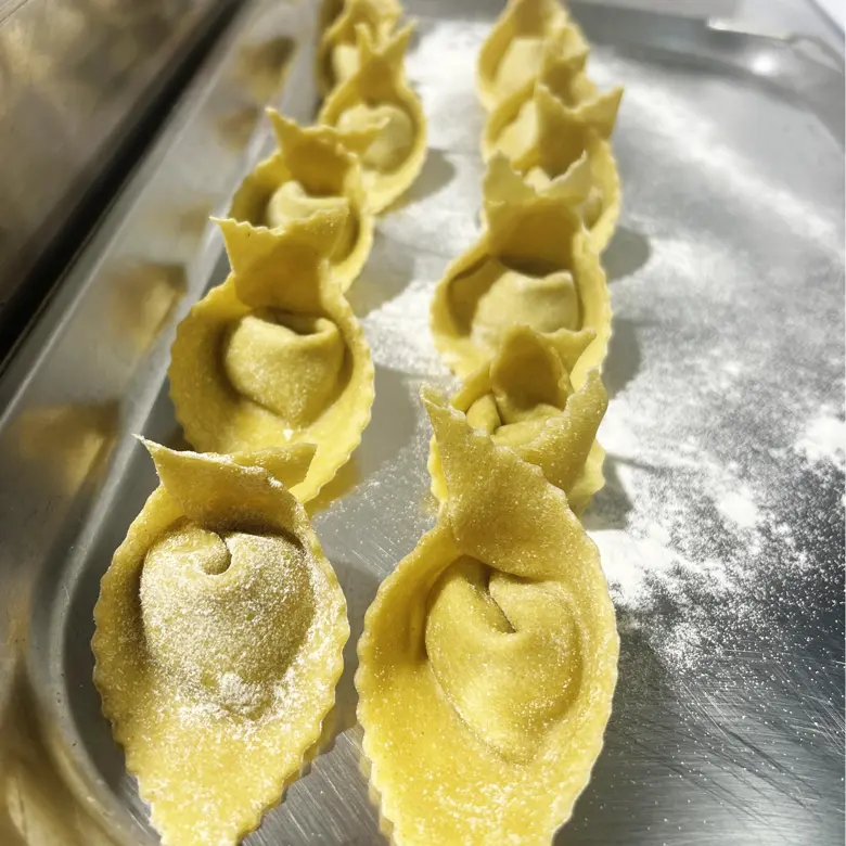 creation thumb for Tortelloni zucchina e menta 