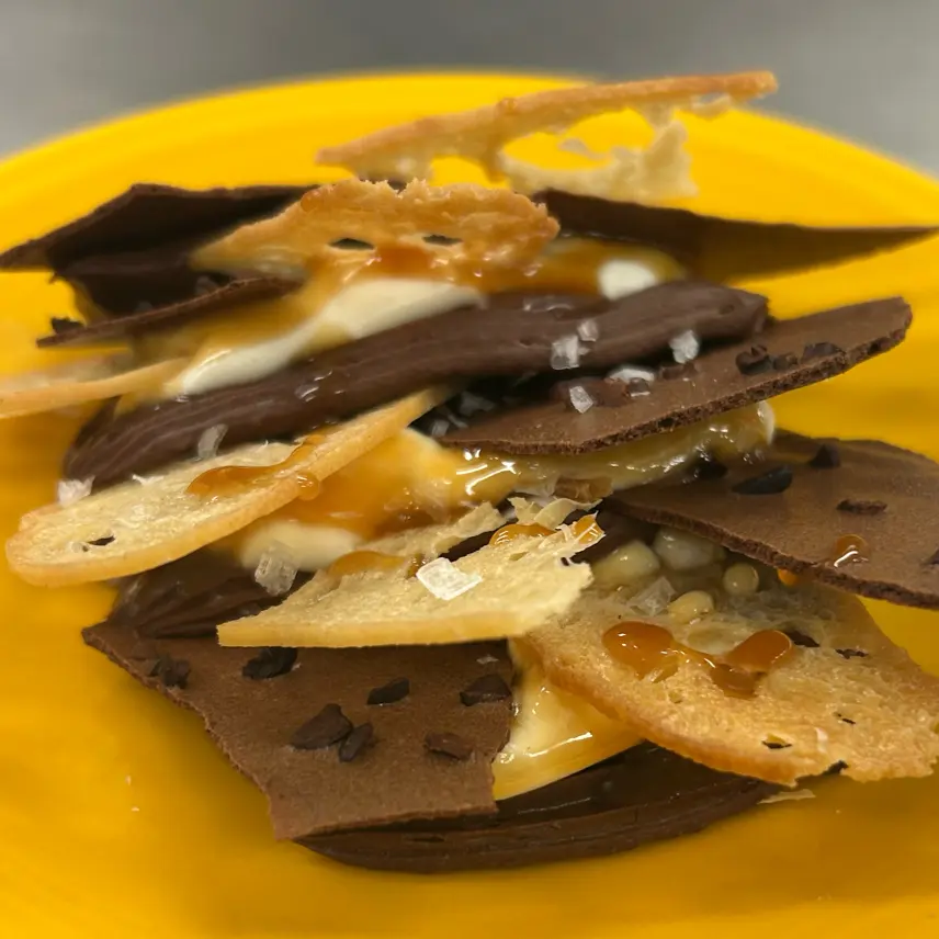 creation thumb for Mousse de Chocolate Crujiente