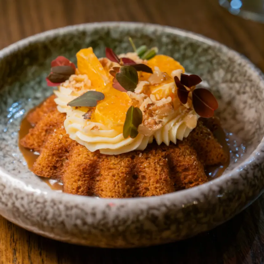 creation thumb for Spiced Carrot Cake with Russian Butter Cream
