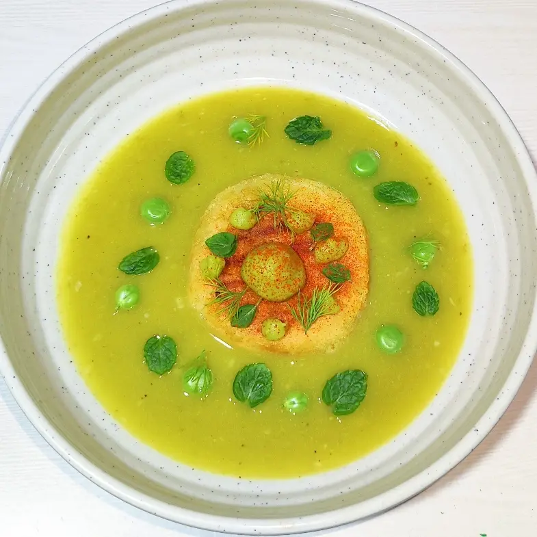 creation thumb for Zuppa di piselli.