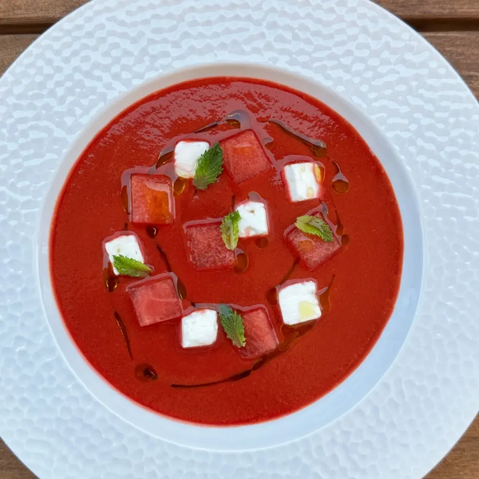 creation thumb for Beetroot & Watermelon Soup🫜🍉