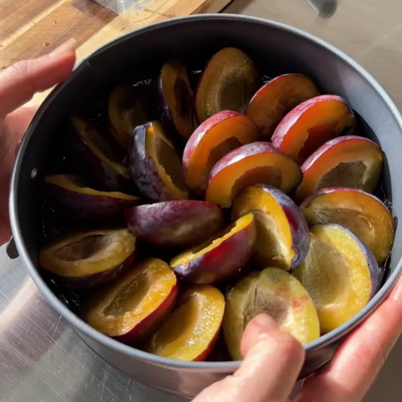 creation thumb for Plum tart tatine 