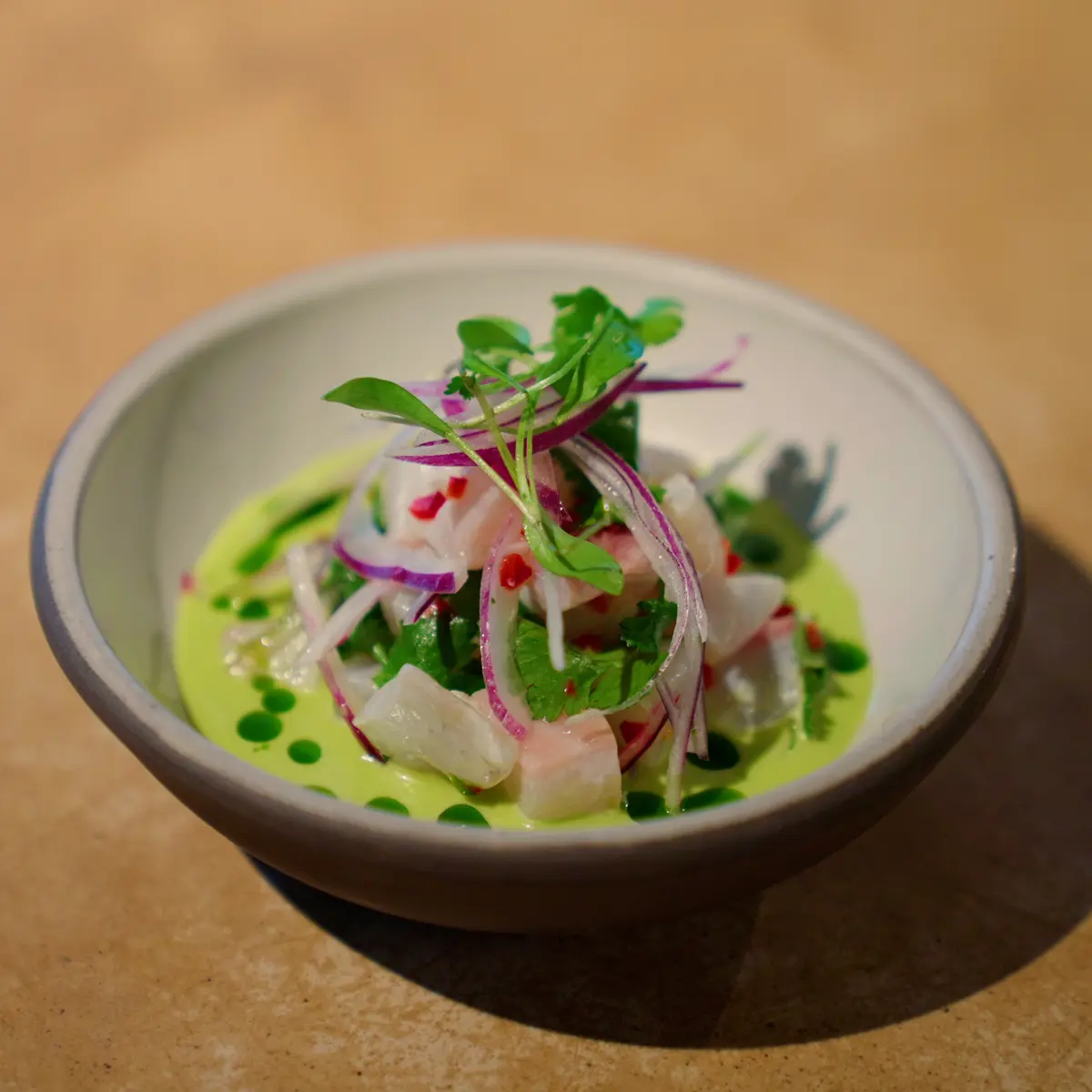 creation thumb for Sea Bream with Aguachile