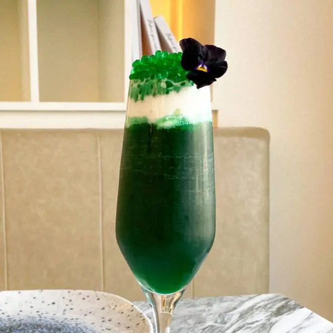 creation thumb for Minty Thyme Fizz with Caviar