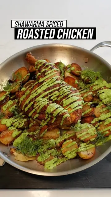 creation thumb for Shawarma Spiced Half Chicken