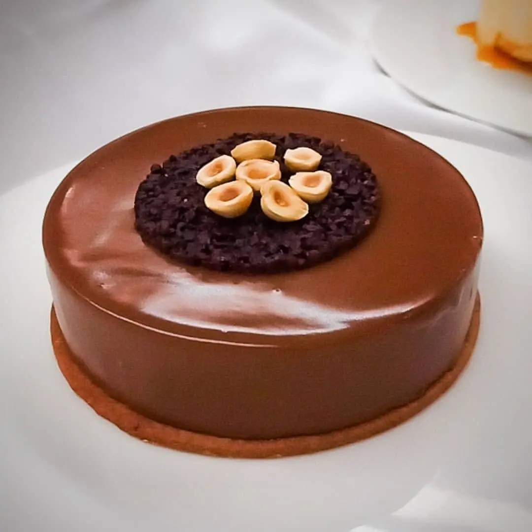 creation thumb for Petit Gâteau de Gianduja y Mango-Pasión