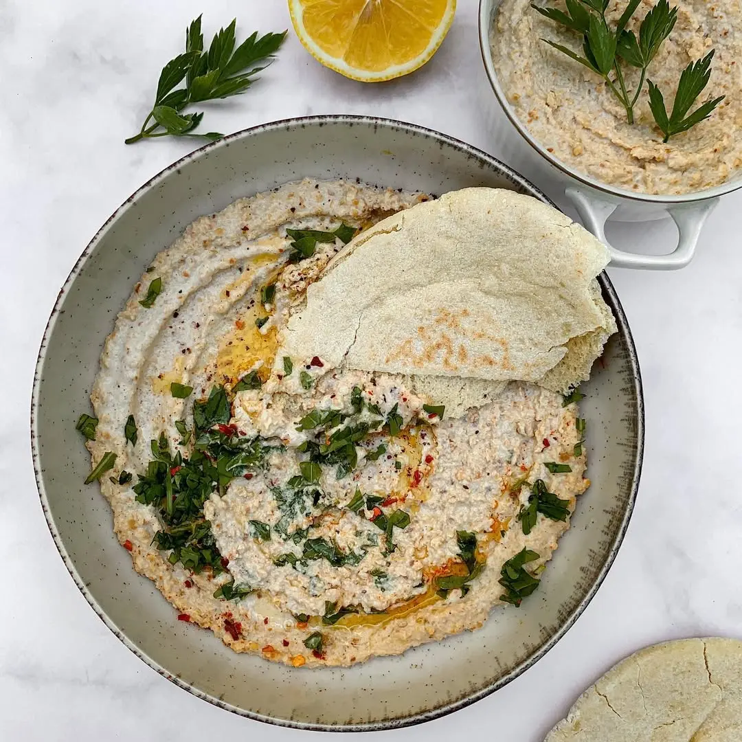 creation thumb for Roasted Soybean Hummus