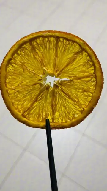 creation thumb for Rodajas de Naranja Deshidratadas