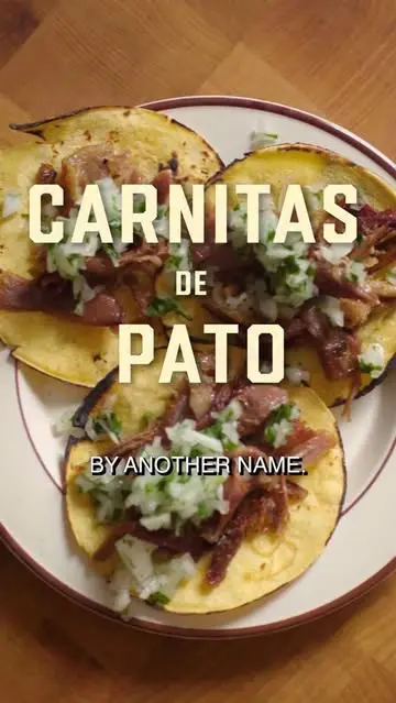 creation thumb for Duck Confit Tacos
