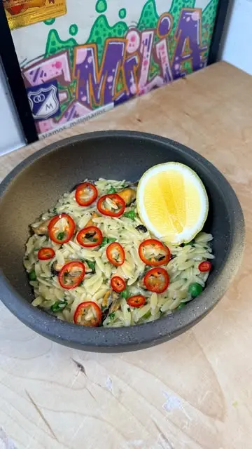 creation thumb for Mussels with Orzo