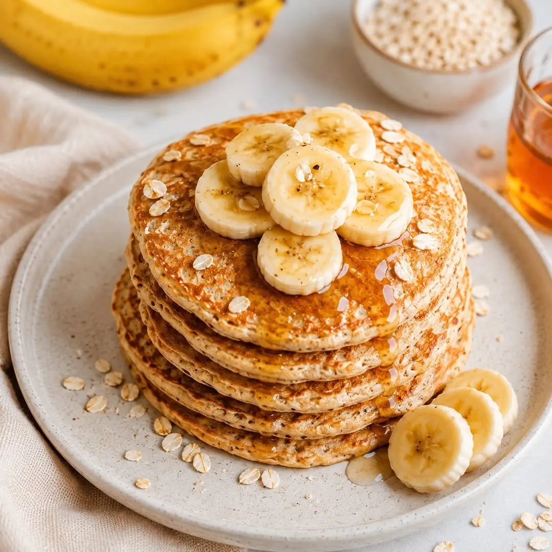 creation thumb for Banana Oat Pancakes