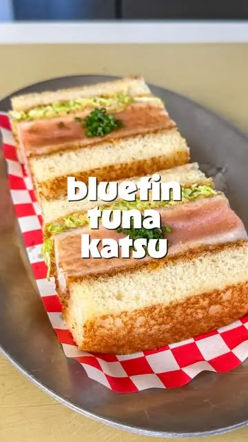 creation thumb for Bluefin Tuna Katsu Sandwich
