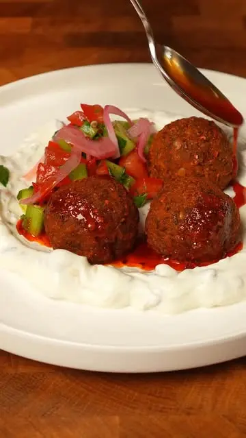 creation thumb for Red Lentil Meatballs (Mercimek Köftesi)