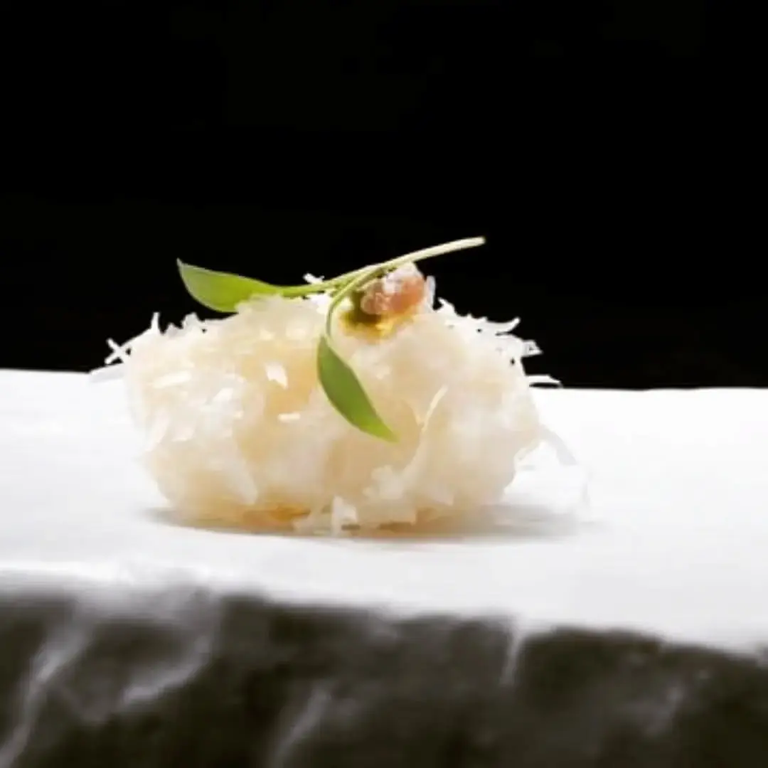 creation thumb for Ñoqui de calamar, queso parmesano y pesto