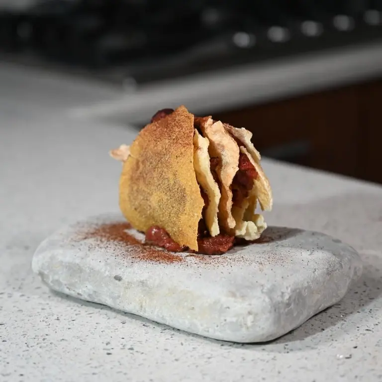 creation thumb for Beef tartare & polenta chips
