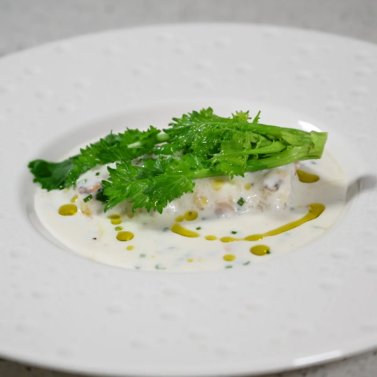 creation thumb for Turbot Coconut and Clams 🥥