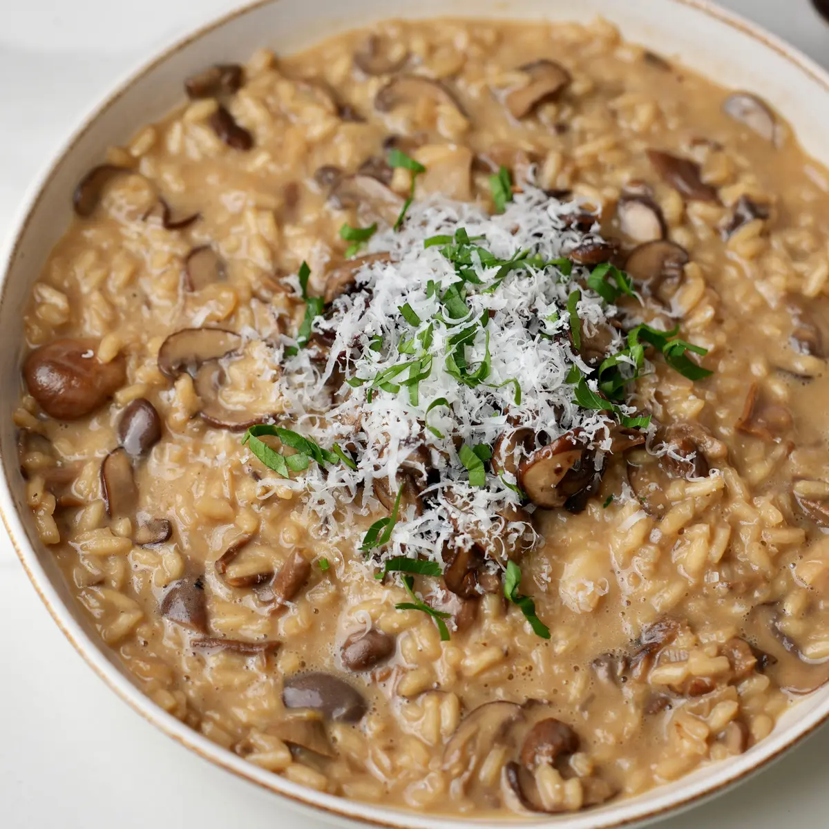 creation thumb for Easy Mushroom Risotto