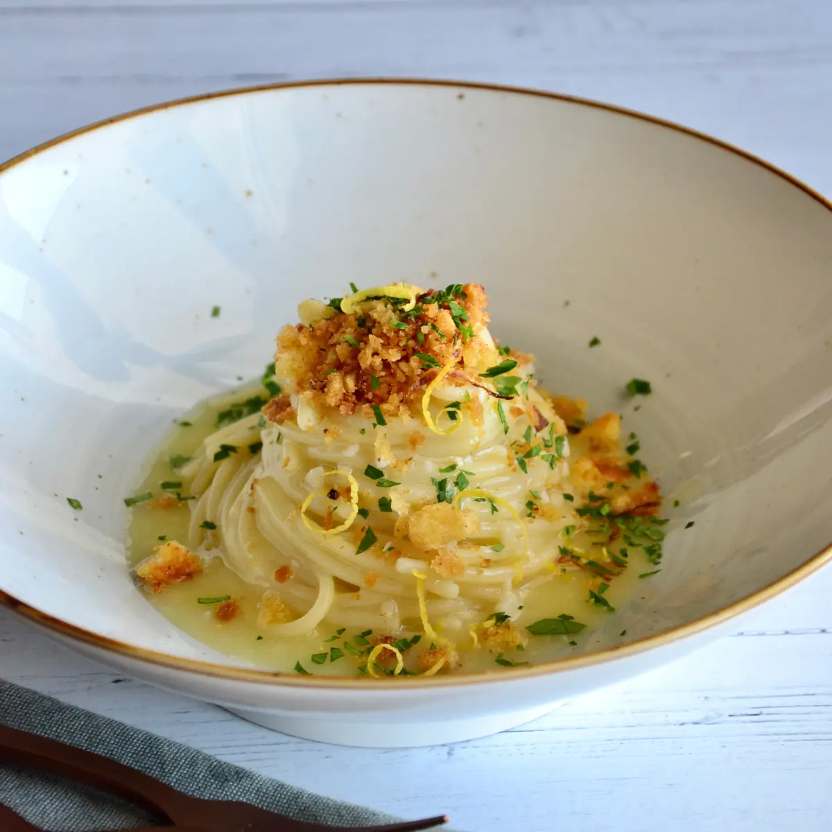 creation thumb for Spaghetti Aglio e Olio ‘Risottati’