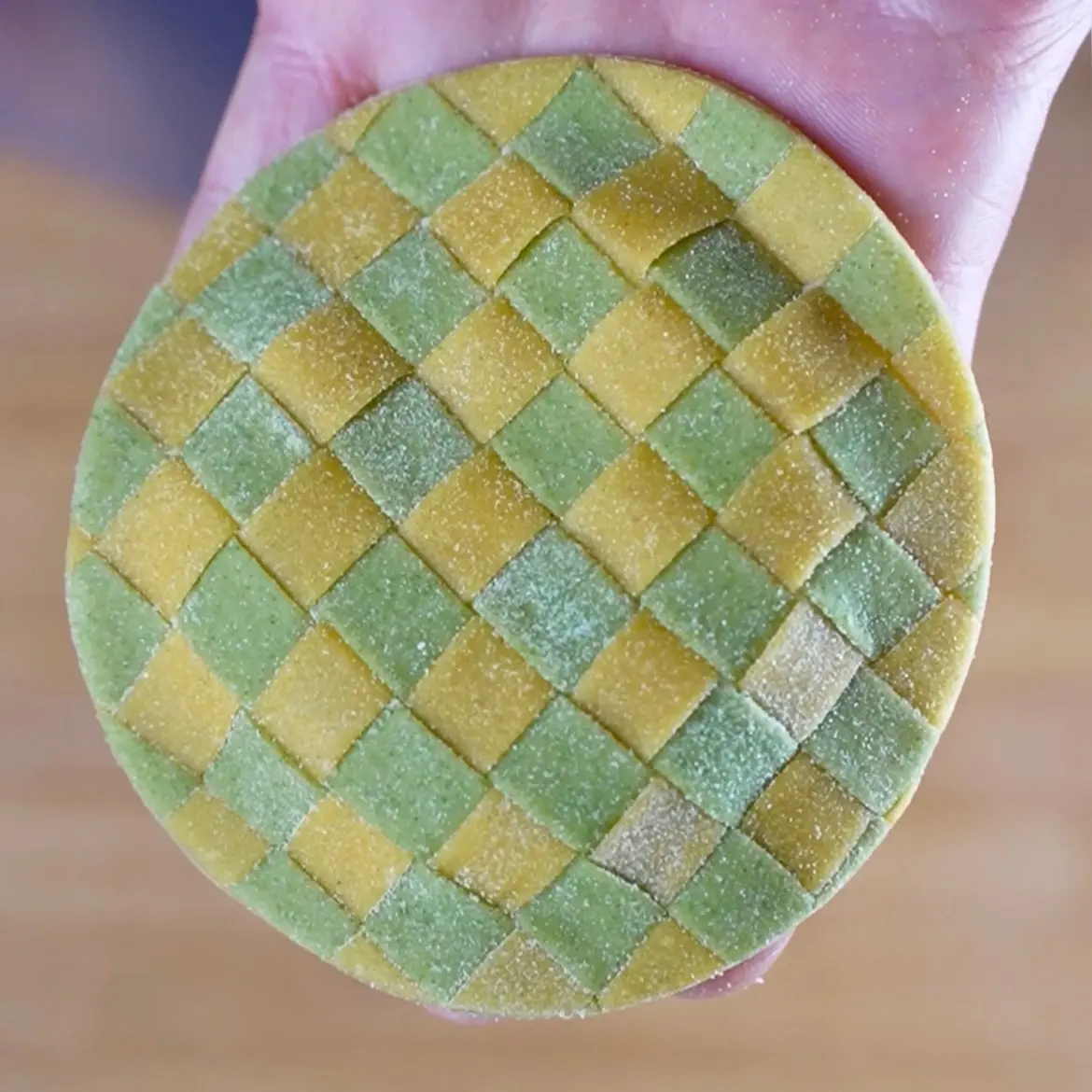 creation thumb for Woven ravioli