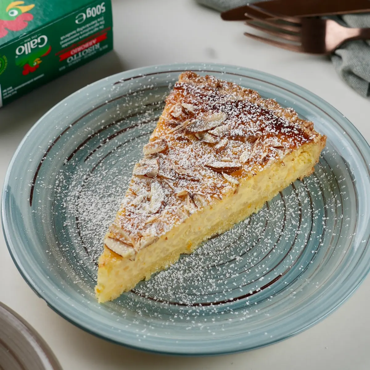 creation thumb for Rice Cake with Ricotta and Orange
