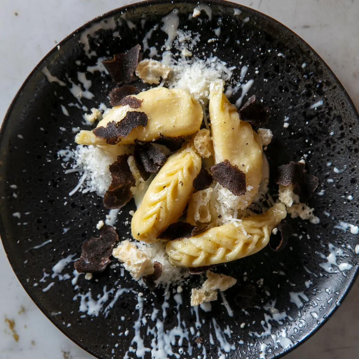 creation thumb for Culurgiones with Black Truffle