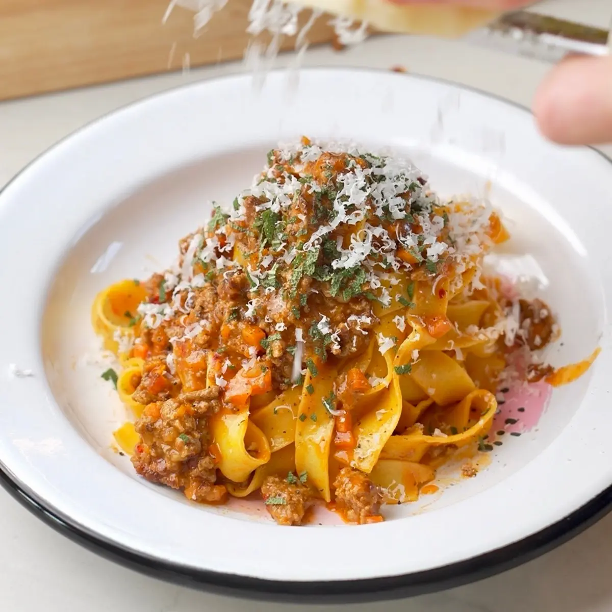creation thumb for Tagliatelle al ragù 