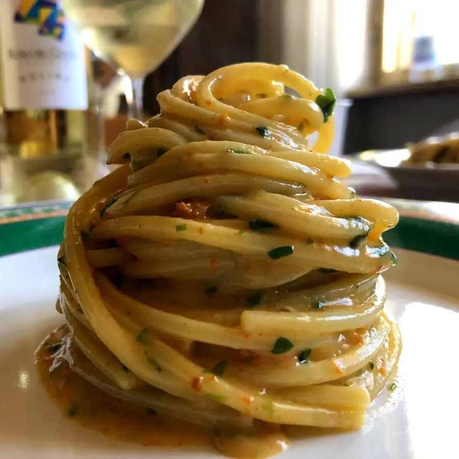 creation thumb for Spaghettone Quadrato ai Ricci