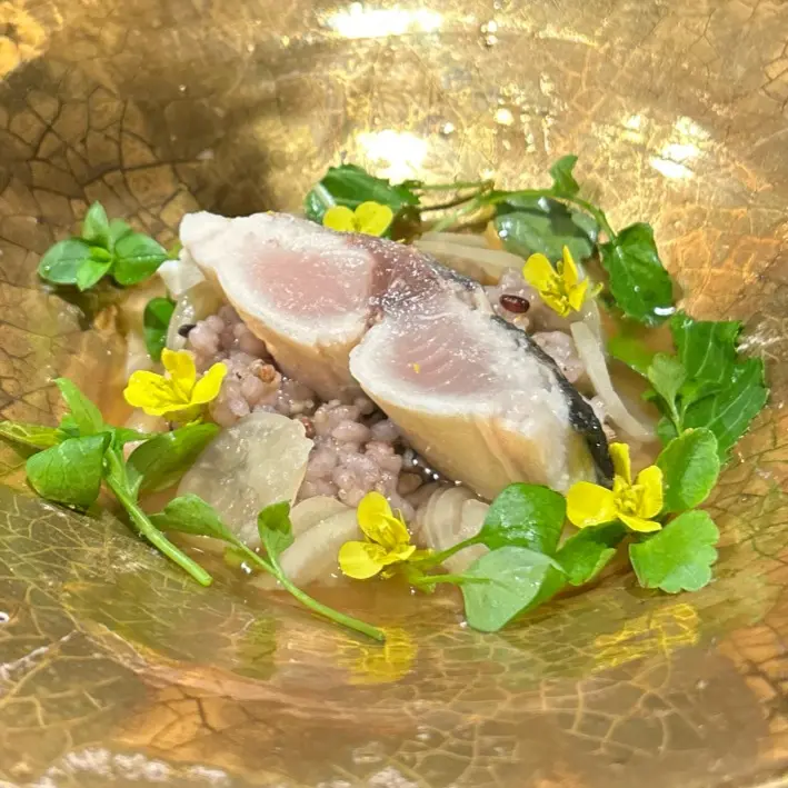 creation thumb for Seven-Herb Rice Porridge with Mackerel