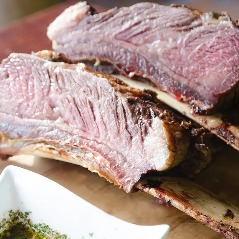 creation thumb for Roasted Chuck Short Ribs with Chimichurri