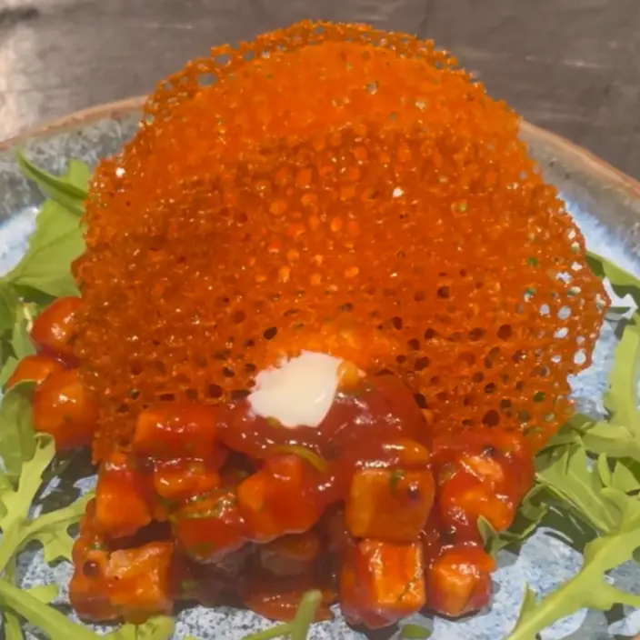 creation thumb for Tomato Powder Tuile