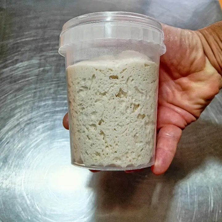 creation thumb for Refreshing Solid Sourdough Starter