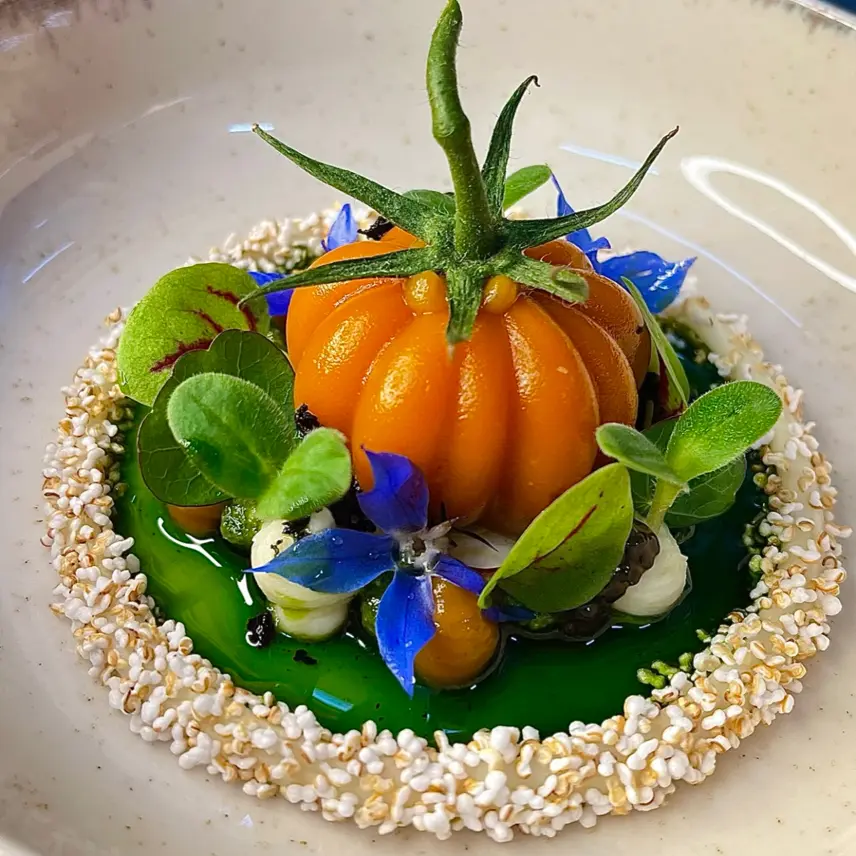creation thumb for stuffed tomatoes with basil pesto 🍅🌿|  mozzarella |  basil