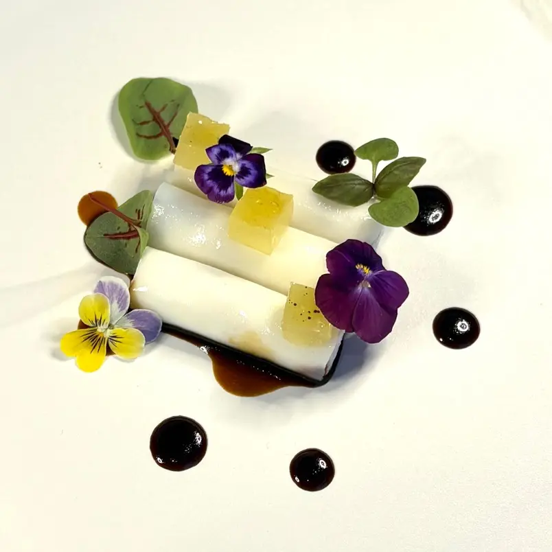 creation thumb for Cuttlefish Sheets Filled with Smoked Ricotta