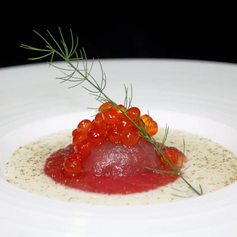creation thumb for Raw Tuna Ravioli