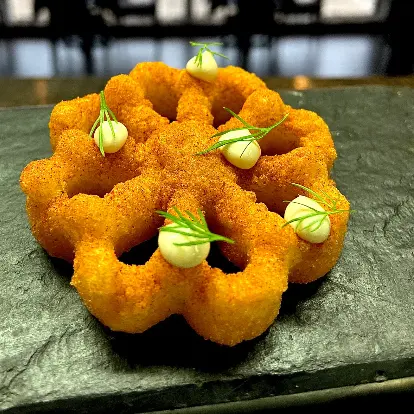 creation thumb for Deep fry buñuelos