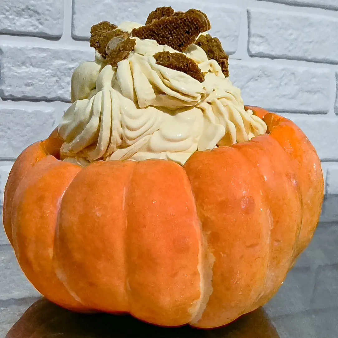 Pumpkin Ice Cream with Coconut