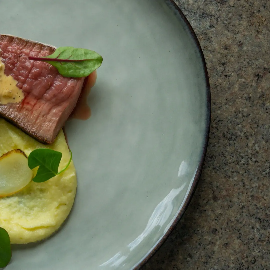 creation thumb for Sous Vide Steak mit Zwiebel-Whiskey-Sauce