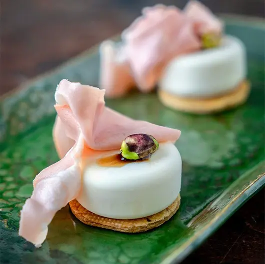 creation thumb for Savory Panna Cotta with Mortadella