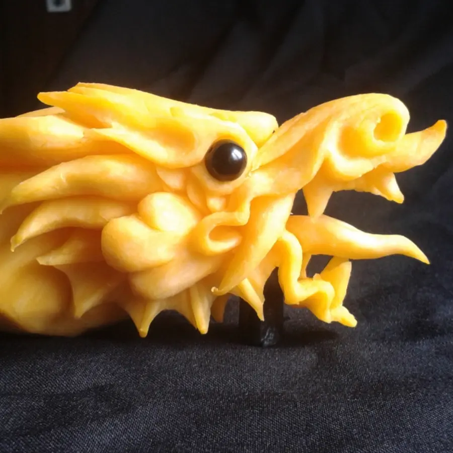 creation thumb for Sculptur made from pumpkin