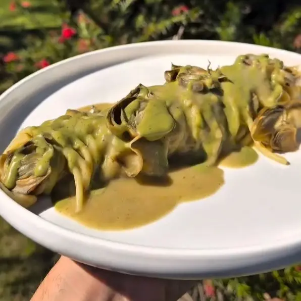 creation thumb for Roman-Style Spaghetti with Artichokes