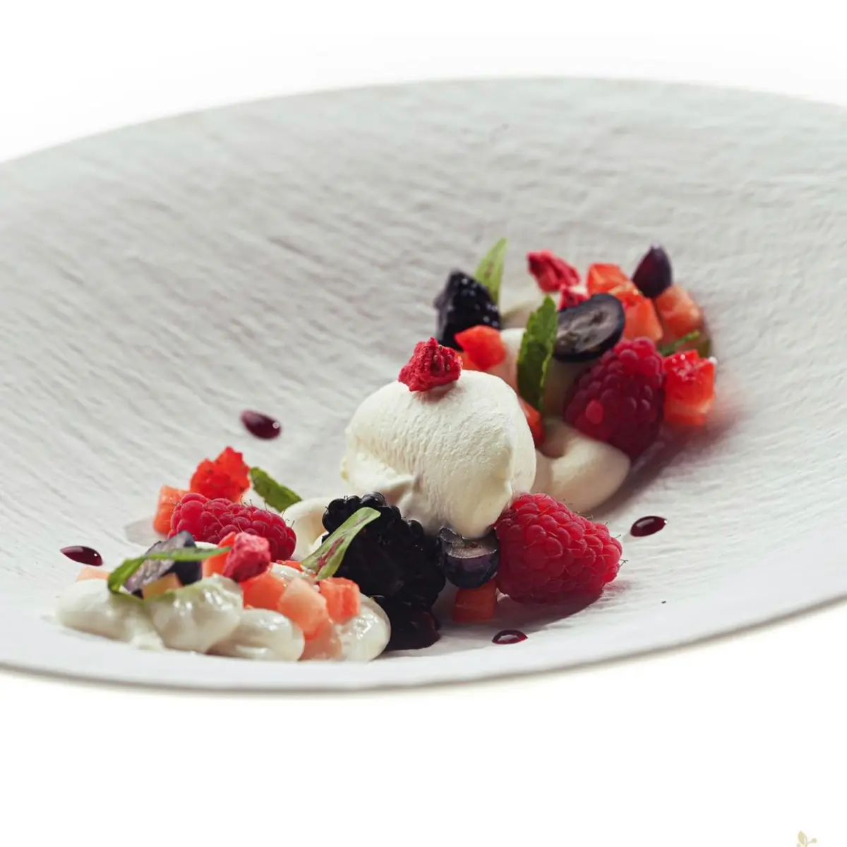 creation thumb for Yogurt cream with fresh fruit