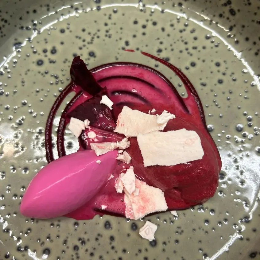 creation thumb for Red beetroot dessert