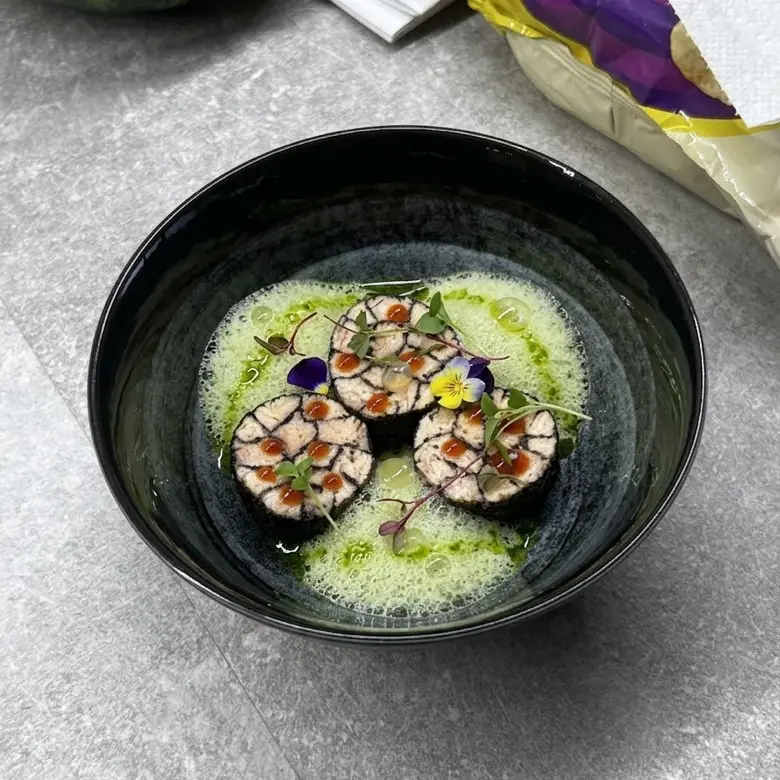 creation thumb for Matcha savoury foam