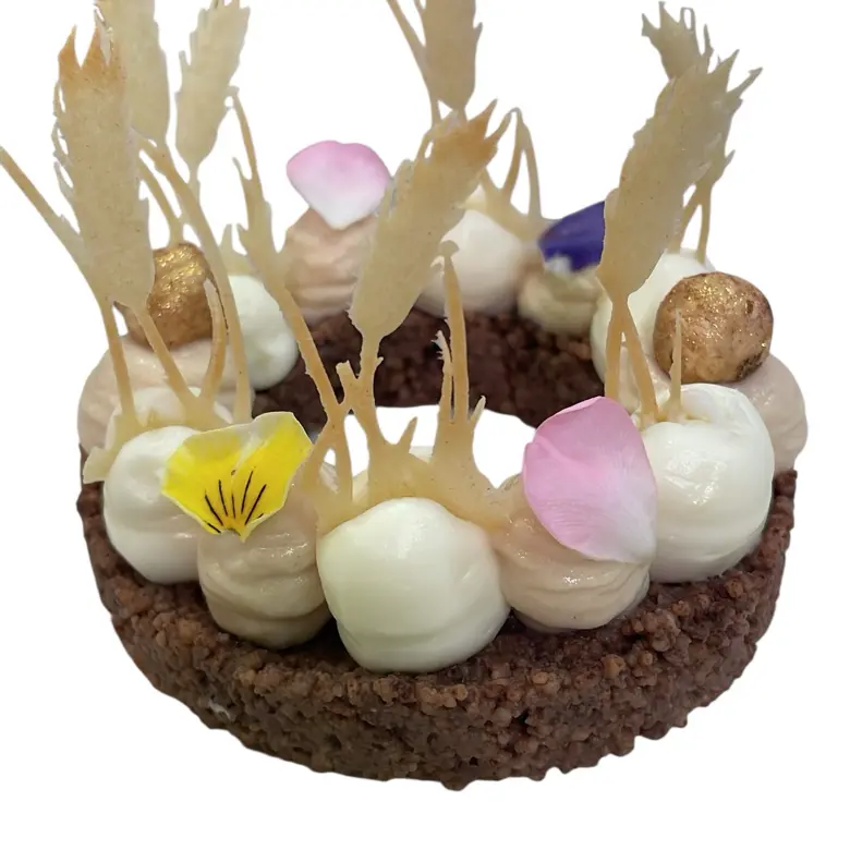 creation thumb for Cocoa Couscous with Yuzu and Hazelnut Notes